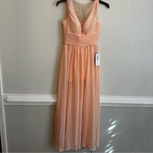 JJ’s House Pearl Pink Gown NWT